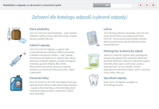 Školení Nakládání s odpady ze zdravotní a veterinární péče